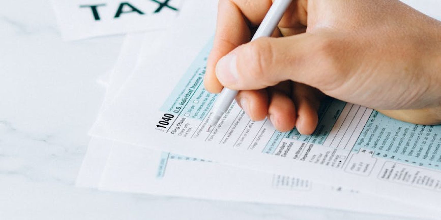 person filing tax documents